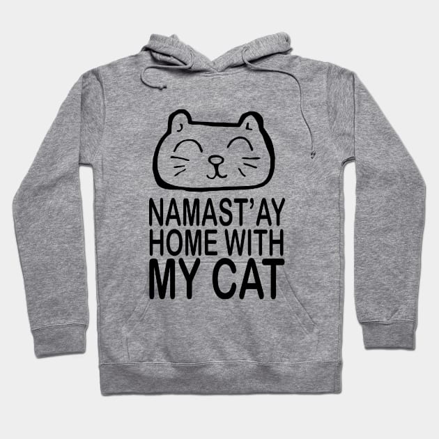 Namast Ay Home With My Daughter T Shirts Hoodie by erbedingsanchez